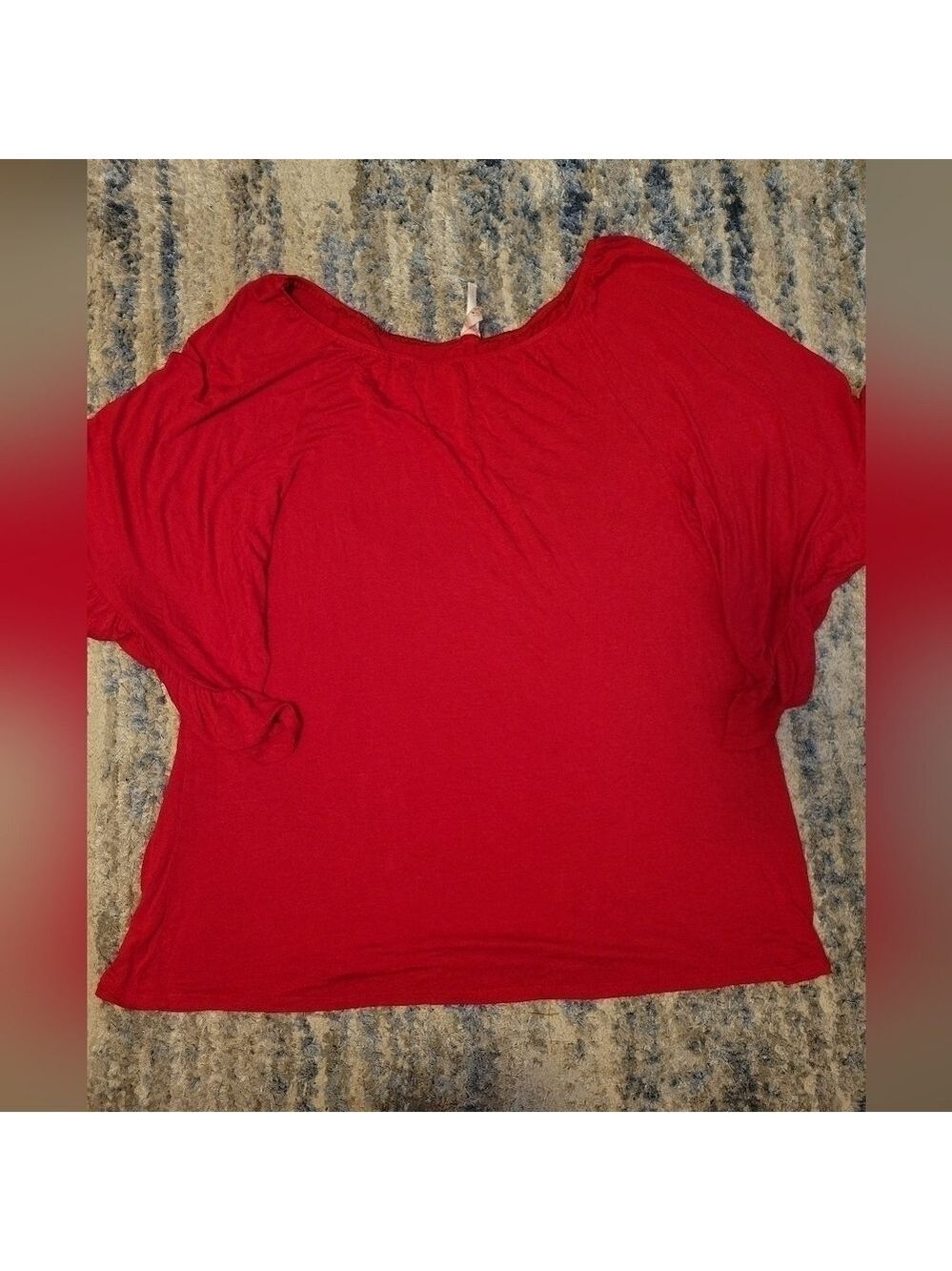 The Hanger size 1X tunic dark pink